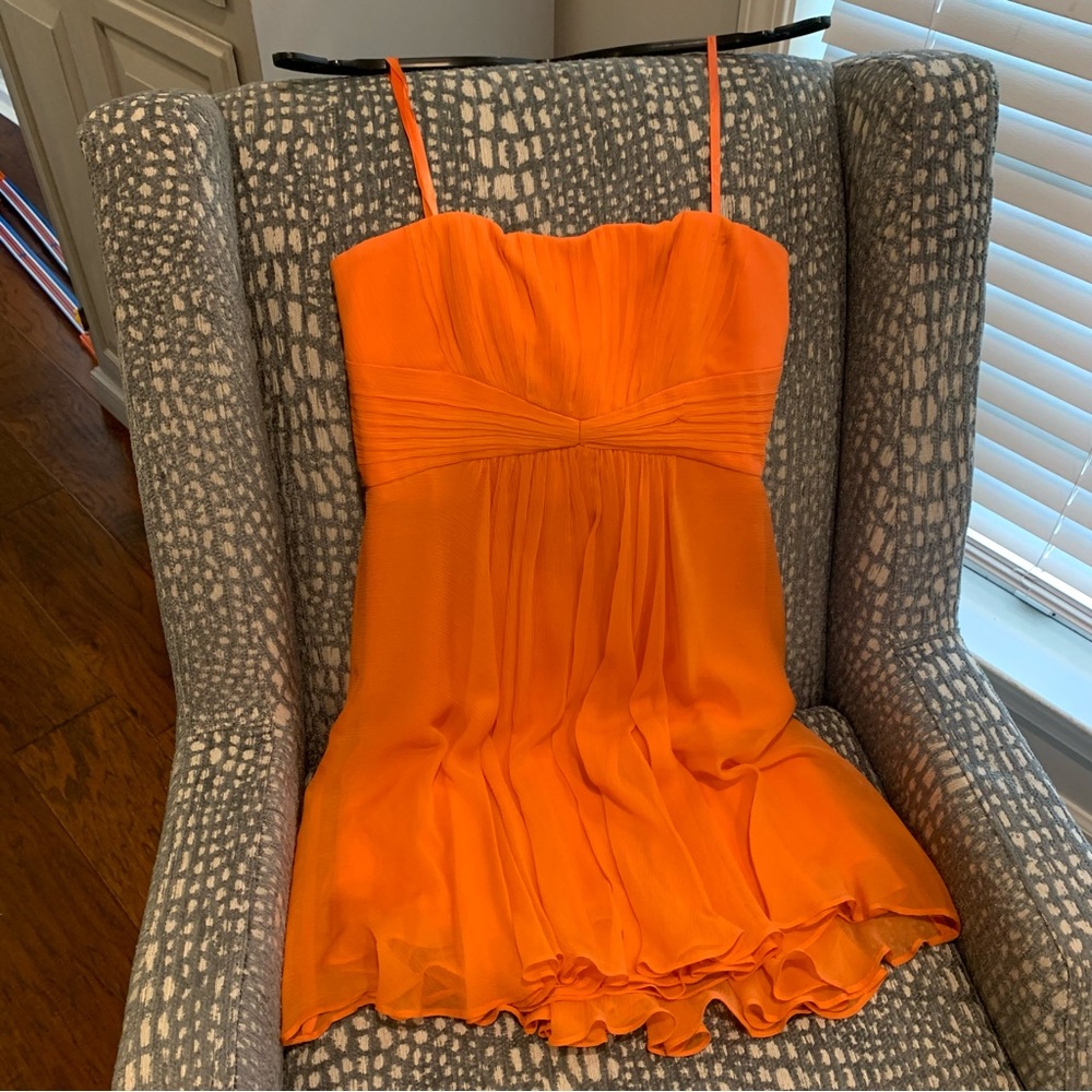 Orange dress